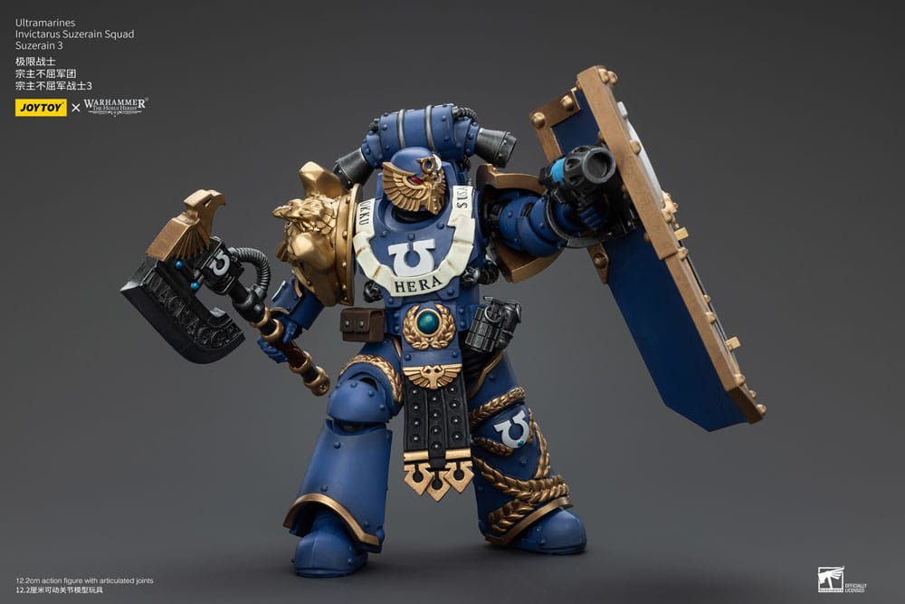 Warhammer The Horus Heresy Actionfigur 1/18 Ultramarines Invictarus Suzerain Squad Suzerain 3 12 cm