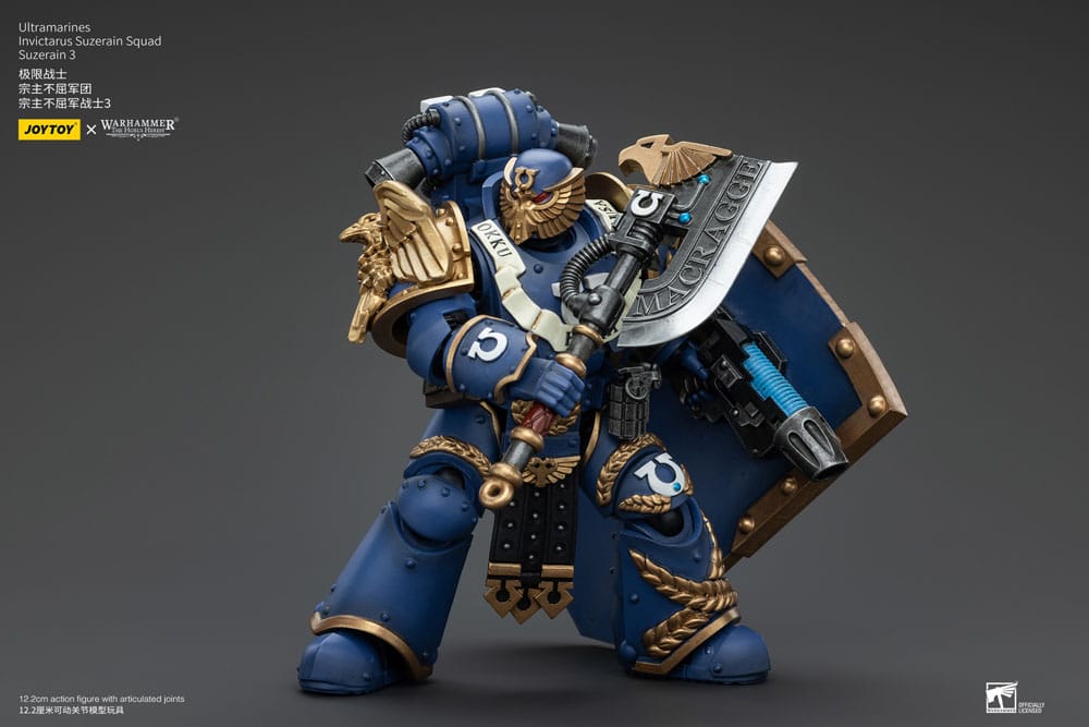 Warhammer The Horus Heresy Actionfigur 1/18 Ultramarines Invictarus Suzerain Squad Suzerain 3 12 cm