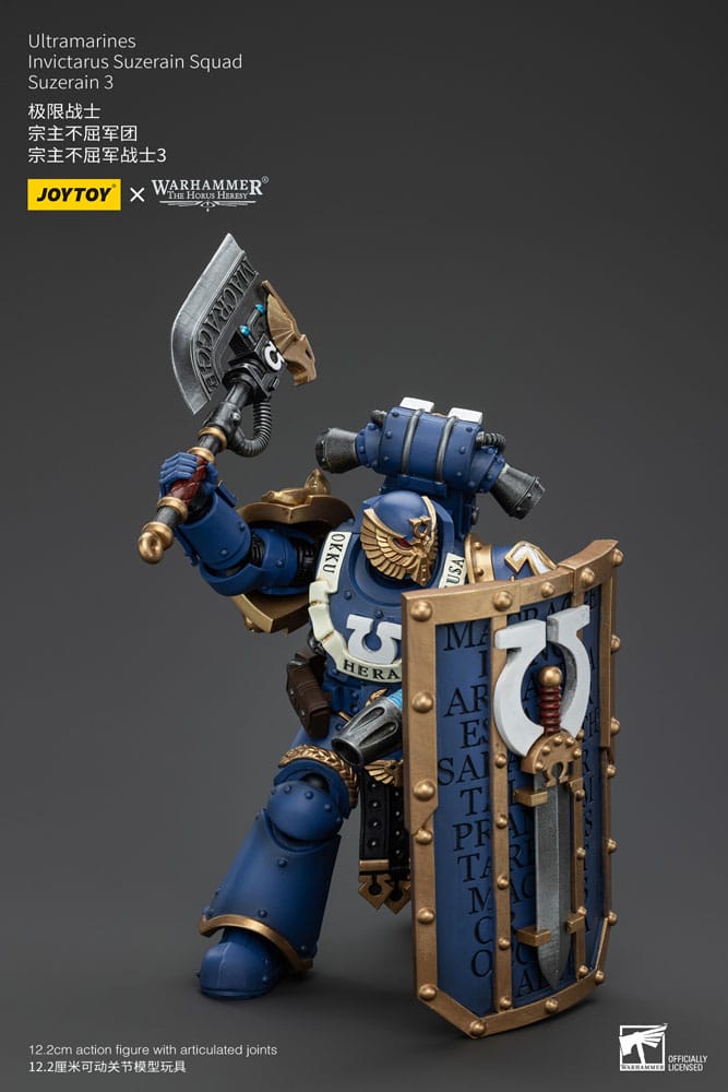 Warhammer The Horus Heresy Actionfigur 1/18 Ultramarines Invictarus Suzerain Squad Suzerain 3 12 cm