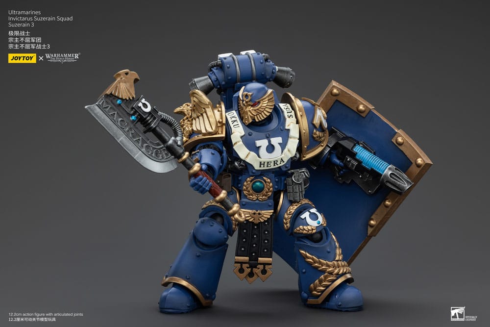 Warhammer The Horus Heresy Actionfigur 1/18 Ultramarines Invictarus Suzerain Squad Suzerain 3 12 cm