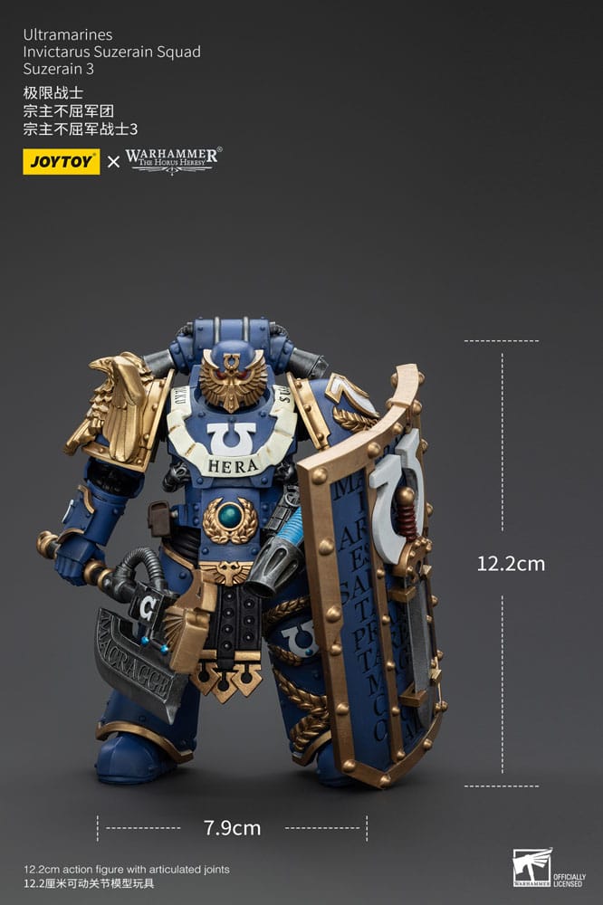 Warhammer The Horus Heresy Actionfigur 1/18 Ultramarines Invictarus Suzerain Squad Suzerain 3 12 cm