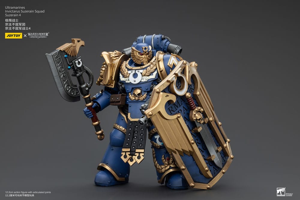 Warhammer The Horus Heresy Actionfigur 1/18 Ultramarines Invictarus Suzerain Squad Suzerain 4 12 cm