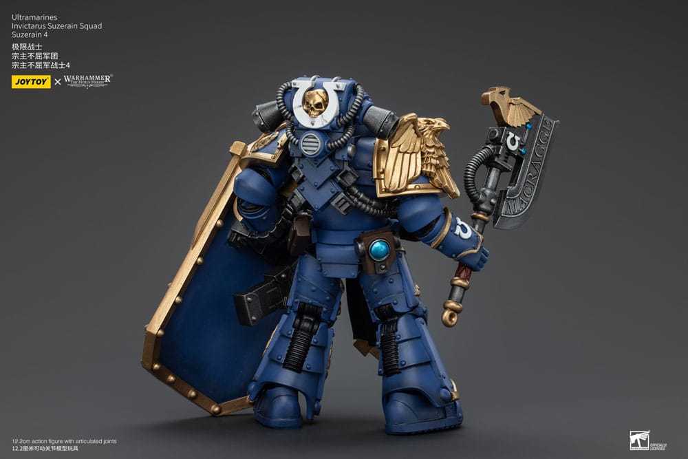 Warhammer The Horus Heresy Actionfigur 1/18 Ultramarines Invictarus Suzerain Squad Suzerain 4 12 cm