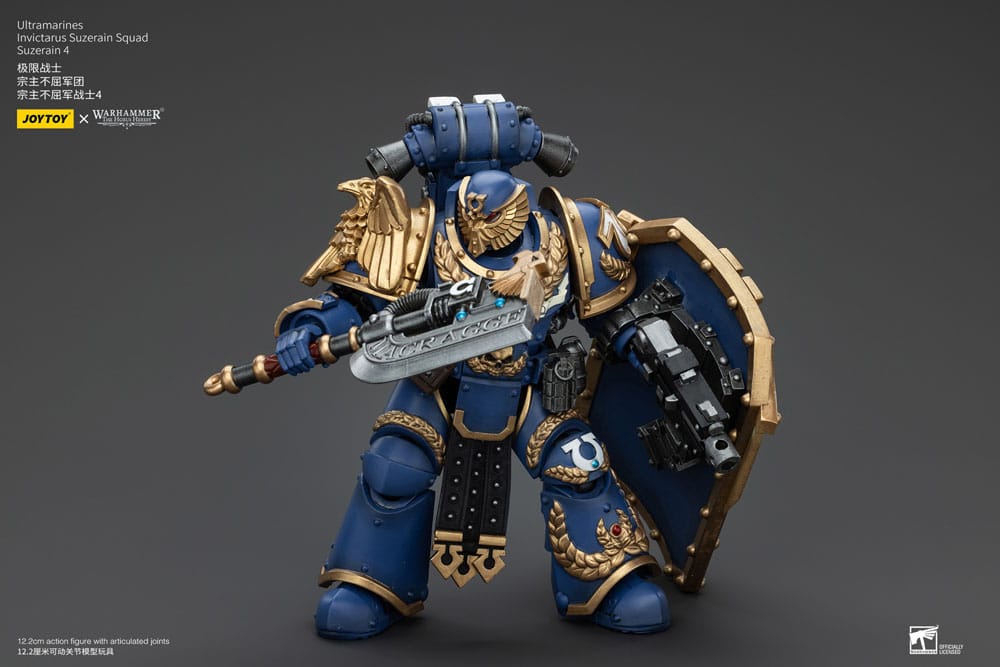 Warhammer The Horus Heresy Actionfigur 1/18 Ultramarines Invictarus Suzerain Squad Suzerain 4 12 cm