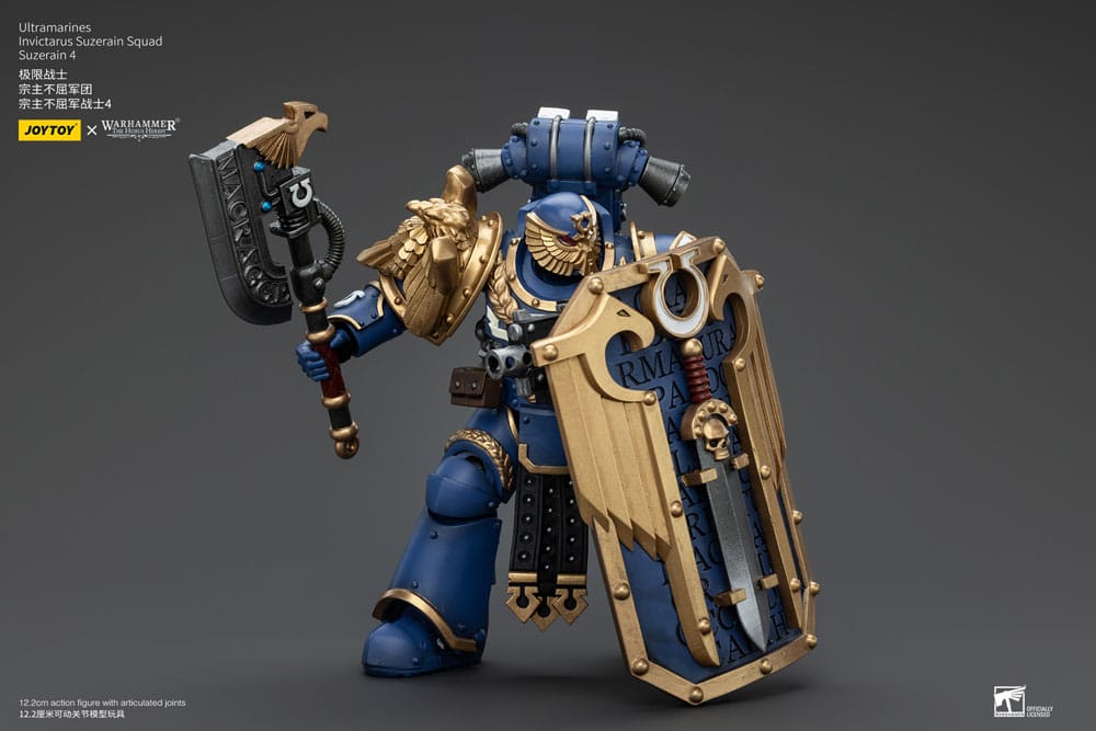 Warhammer The Horus Heresy Actionfigur 1/18 Ultramarines Invictarus Suzerain Squad Suzerain 4 12 cm