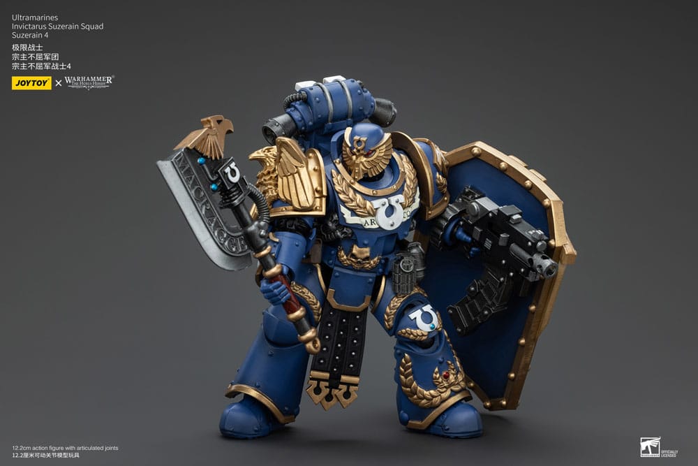 Warhammer The Horus Heresy Actionfigur 1/18 Ultramarines Invictarus Suzerain Squad Suzerain 4 12 cm