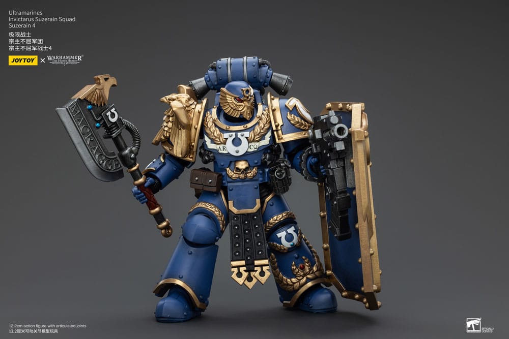 Warhammer The Horus Heresy Actionfigur 1/18 Ultramarines Invictarus Suzerain Squad Suzerain 4 12 cm