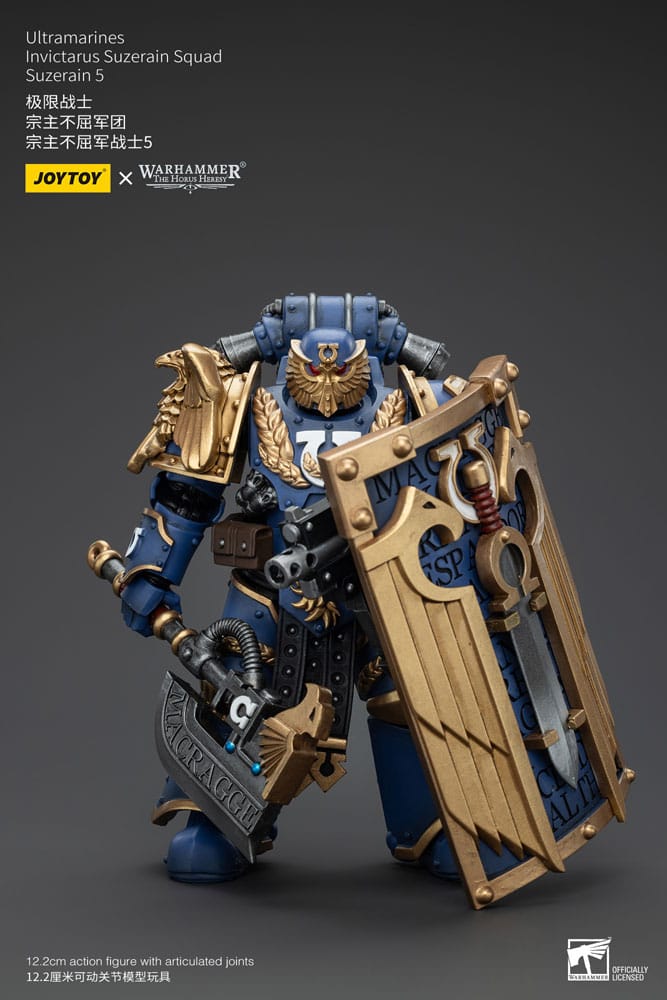 Warhammer The Horus Heresy Actionfigur 1/18 Ultramarines Invictarus Suzerain Squad Suzerain 5 12 cm