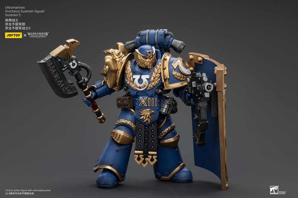 Warhammer The Horus Heresy Actionfigur 1/18 Ultramarines Invictarus Suzerain Squad Suzerain 5 12 cm