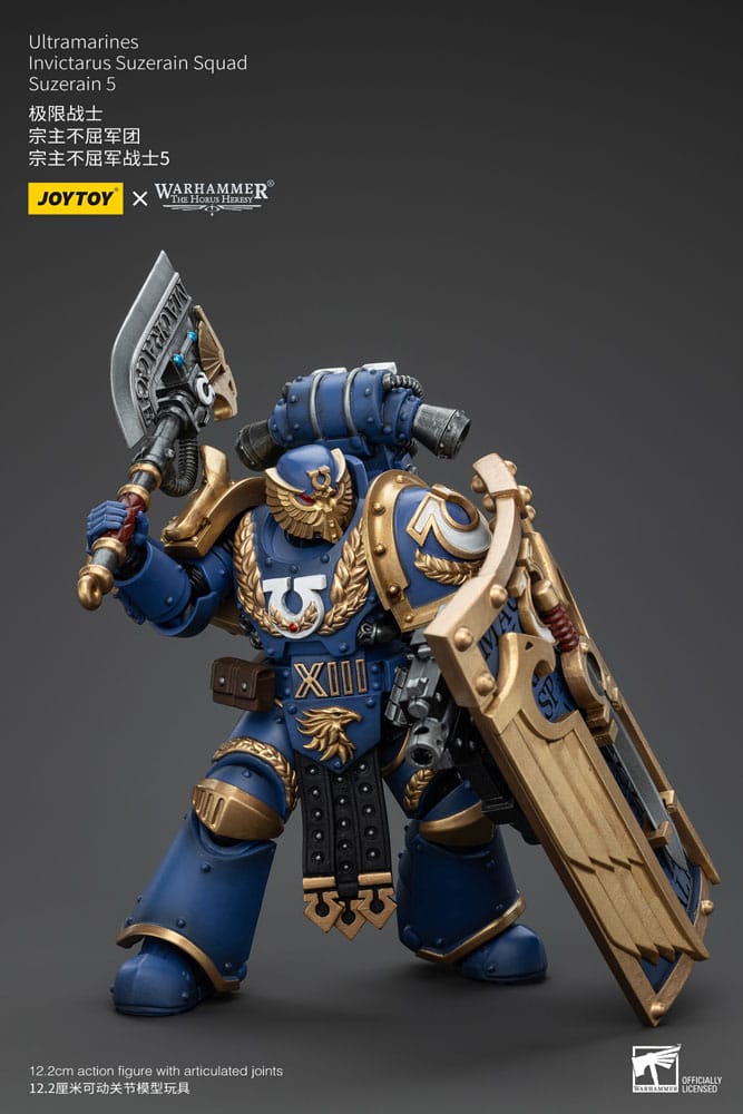 Warhammer The Horus Heresy Actionfigur 1/18 Ultramarines Invictarus Suzerain Squad Suzerain 5 12 cm