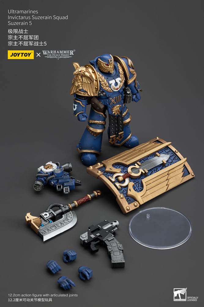 Warhammer The Horus Heresy Actionfigur 1/18 Ultramarines Invictarus Suzerain Squad Suzerain 5 12 cm