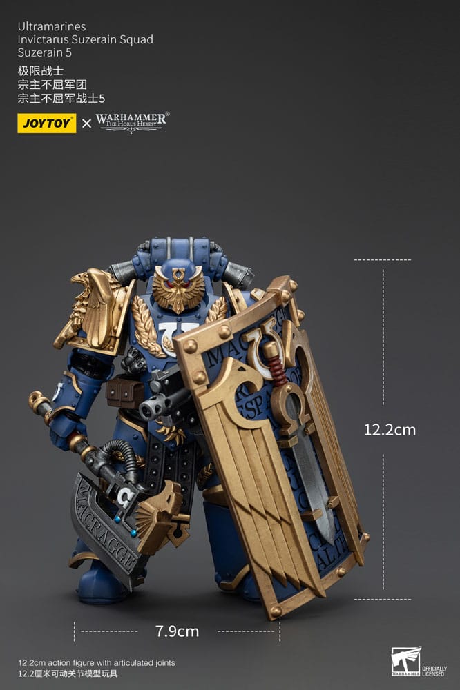 Warhammer The Horus Heresy Actionfigur 1/18 Ultramarines Invictarus Suzerain Squad Suzerain 5 12 cm