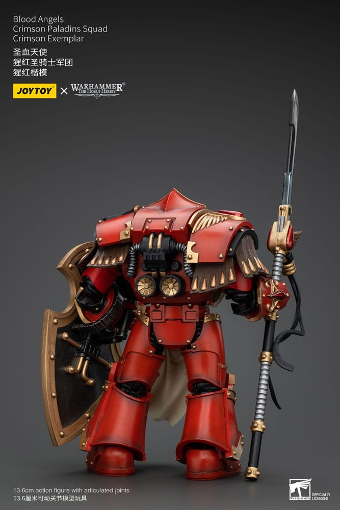 Warhammer The Horus Heresy Actionfigur 1/18 Blood Angels Crimson Paladins Squad Crimson Exemplar 14 cm