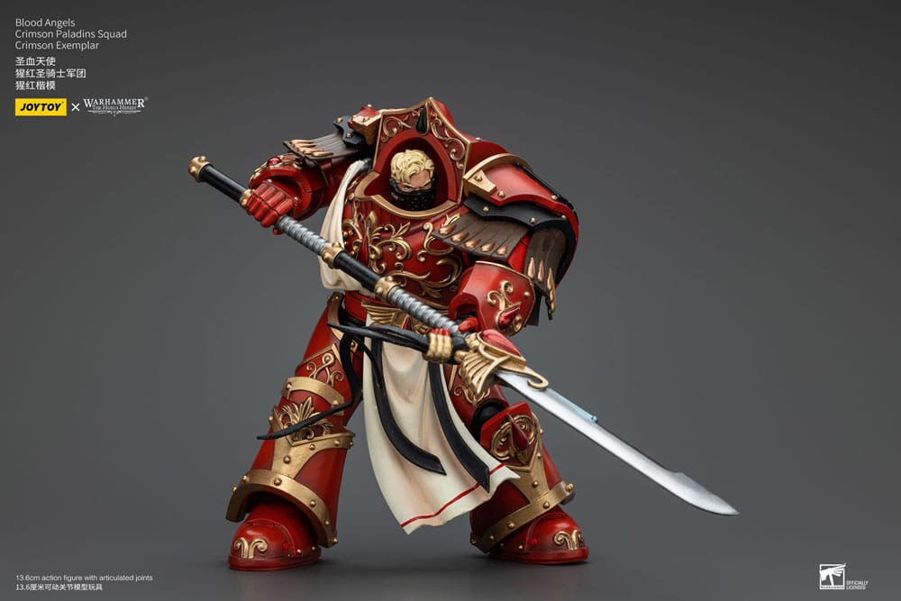 Warhammer The Horus Heresy Actionfigur 1/18 Blood Angels Crimson Paladins Squad Crimson Exemplar 14 cm