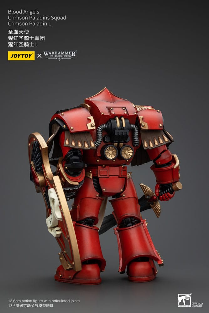 Warhammer The Horus Heresy Actionfigur 1/18 Blood Angels Crimson Paladins Squad Crimson Paladin 1 14 cm