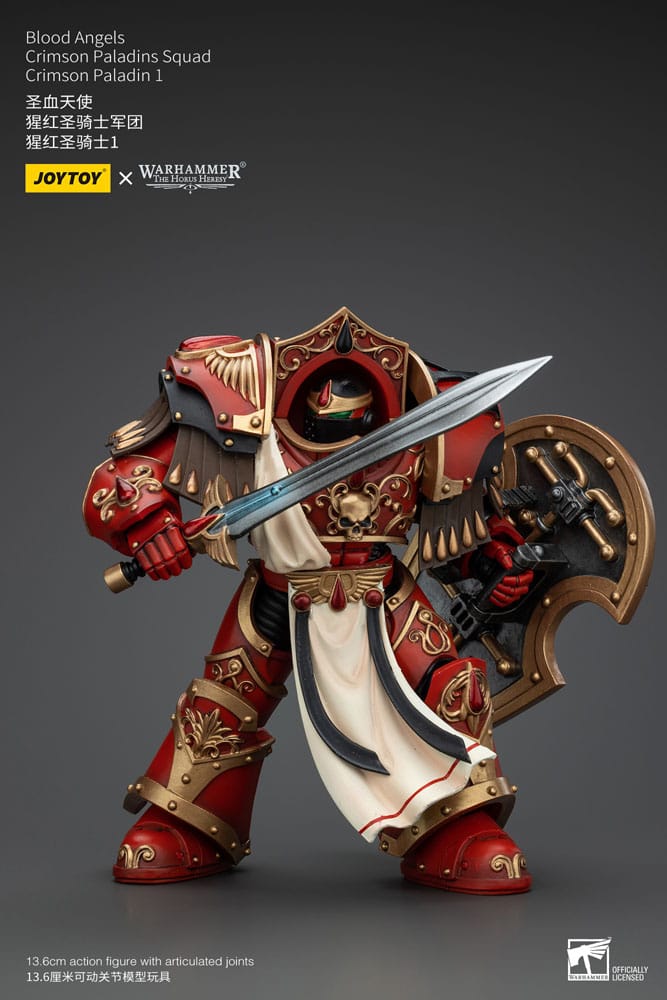 Warhammer The Horus Heresy Actionfigur 1/18 Blood Angels Crimson Paladins Squad Crimson Paladin 1 14 cm