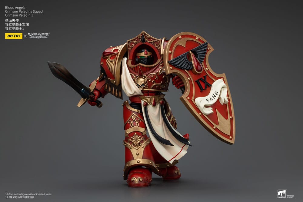 Warhammer The Horus Heresy Actionfigur 1/18 Blood Angels Crimson Paladins Squad Crimson Paladin 1 14 cm