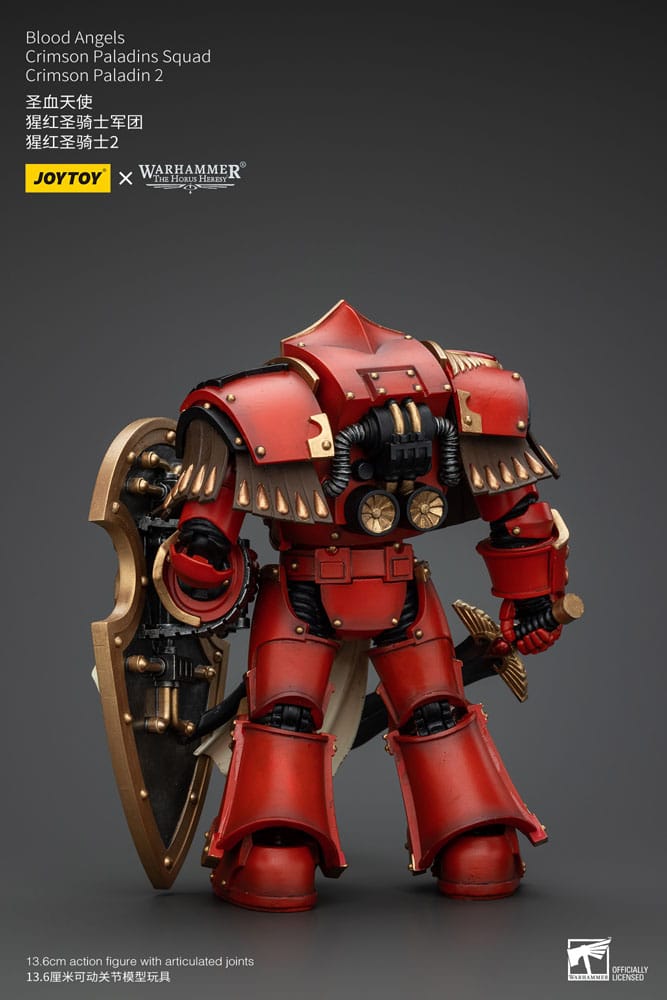 Warhammer The Horus Heresy Actionfigur 1/18 Blood Angels Crimson Paladins Squad Crimson Paladin 2 14 cm