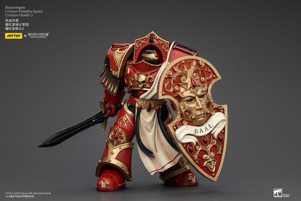 Warhammer The Horus Heresy Actionfigur 1/18 Blood Angels Crimson Paladins Squad Crimson Paladin 2 14 cm