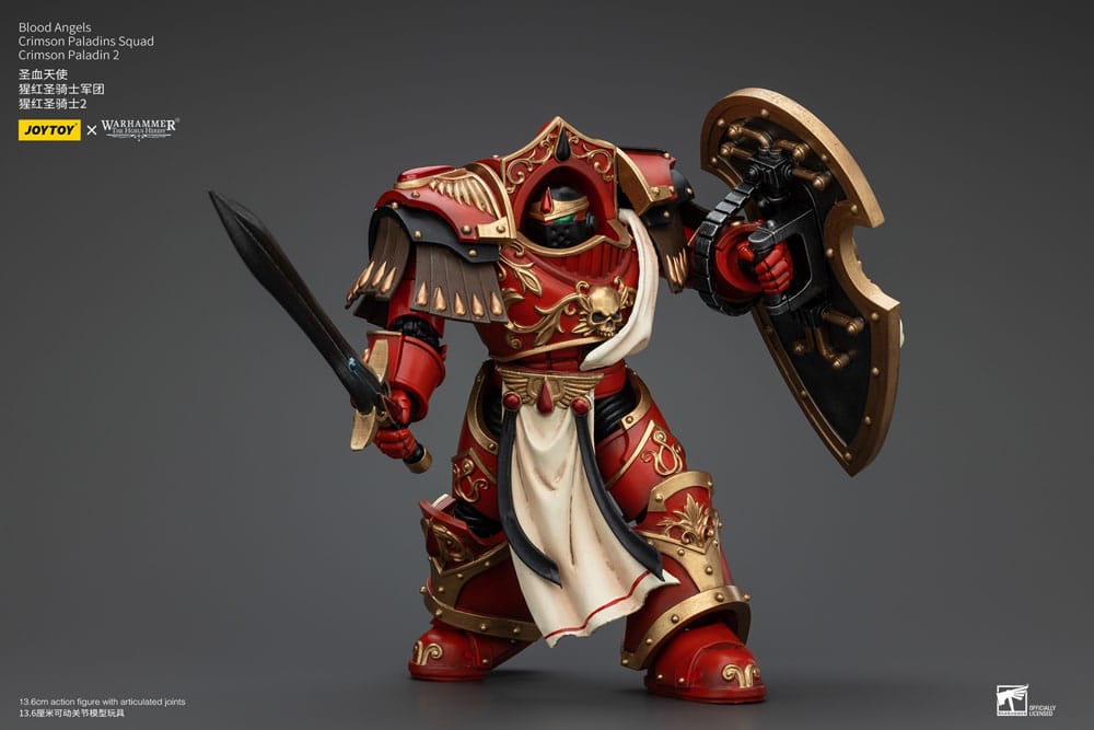 Warhammer The Horus Heresy Actionfigur 1/18 Blood Angels Crimson Paladins Squad Crimson Paladin 2 14 cm