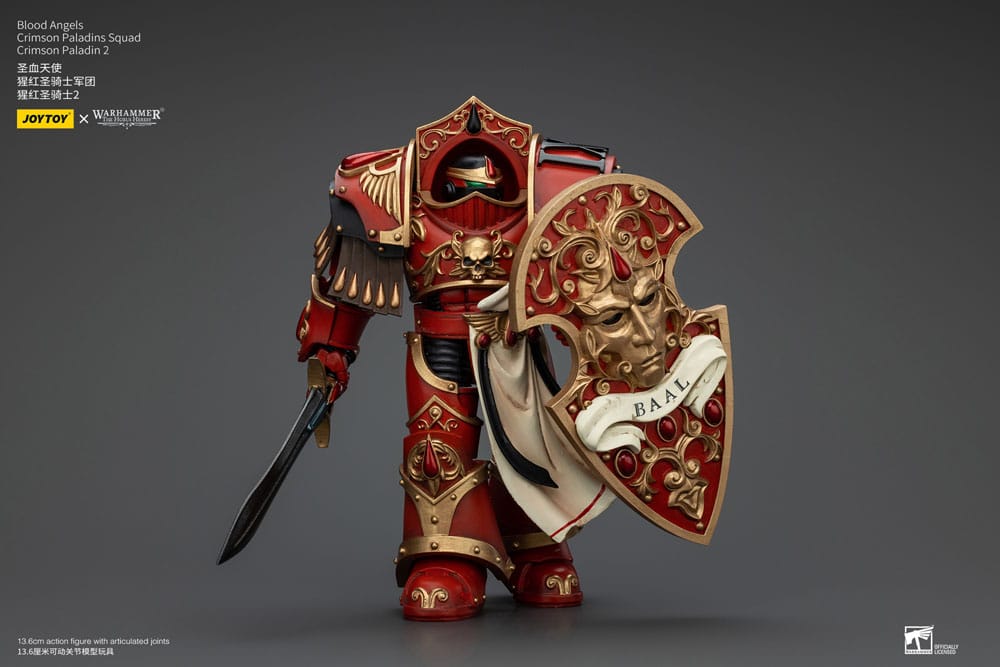 Warhammer The Horus Heresy Actionfigur 1/18 Blood Angels Crimson Paladins Squad Crimson Paladin 2 14 cm