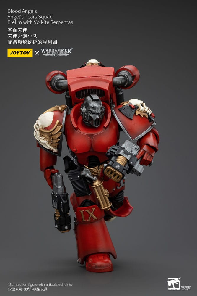 Warhammer The Horus Heresy Actionfigur 1/18 Blood Angels Angel's Tears SquadErelim with Volkite Serpentas 12 cm