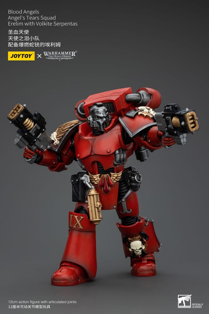 Warhammer The Horus Heresy Actionfigur 1/18 Blood Angels Angel's Tears SquadErelim with Volkite Serpentas 12 cm