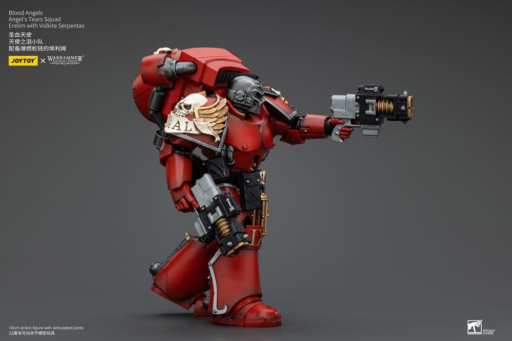 Warhammer The Horus Heresy Actionfigur 1/18 Blood Angels Angel's Tears SquadErelim with Volkite Serpentas 12 cm