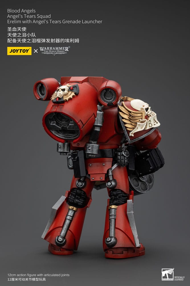 Warhammer The Horus Heresy Actionfigur 1/18 Blood Angels Angel's Tears Squad Erelim with Angel's Tears Grenade Launcher 12 cm