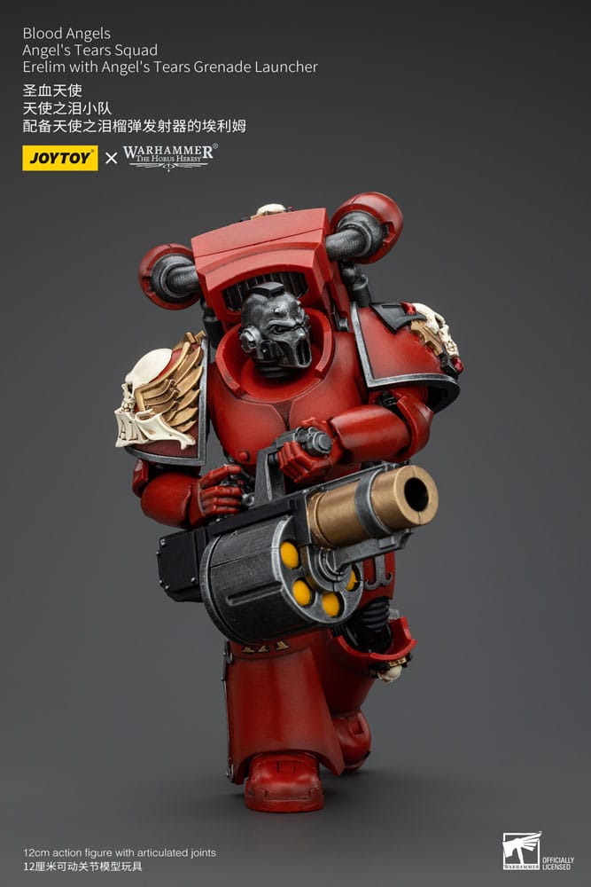 Warhammer The Horus Heresy Actionfigur 1/18 Blood Angels Angel's Tears Squad Erelim with Angel's Tears Grenade Launcher 12 cm