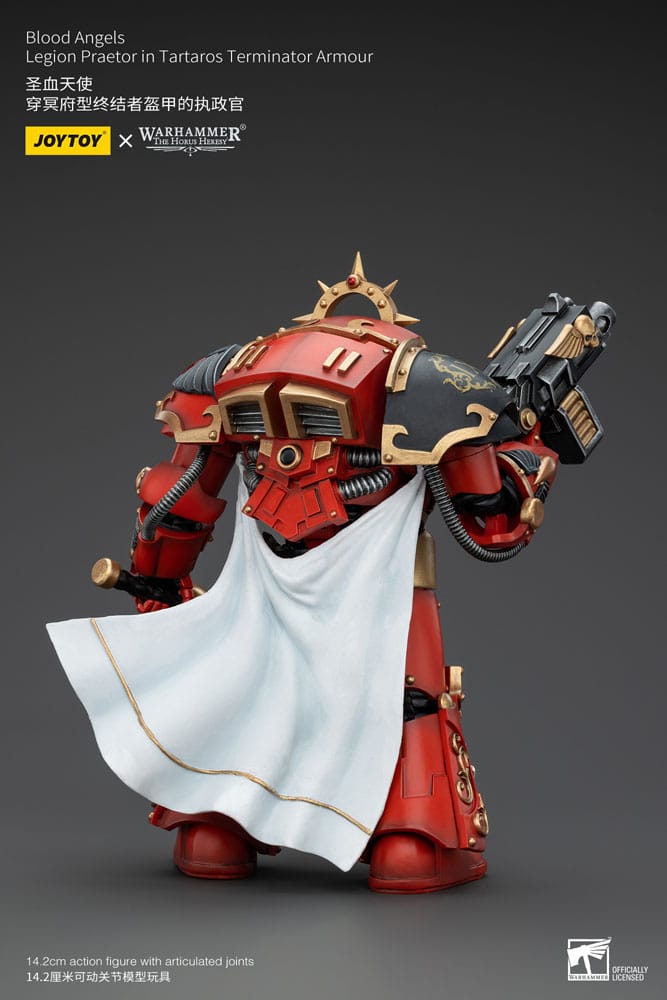 Warhammer The Horus Heresy Actionfigur 1/18 Blood Angels Legion Praetor in Tartaros Terminator Armour 14 cm