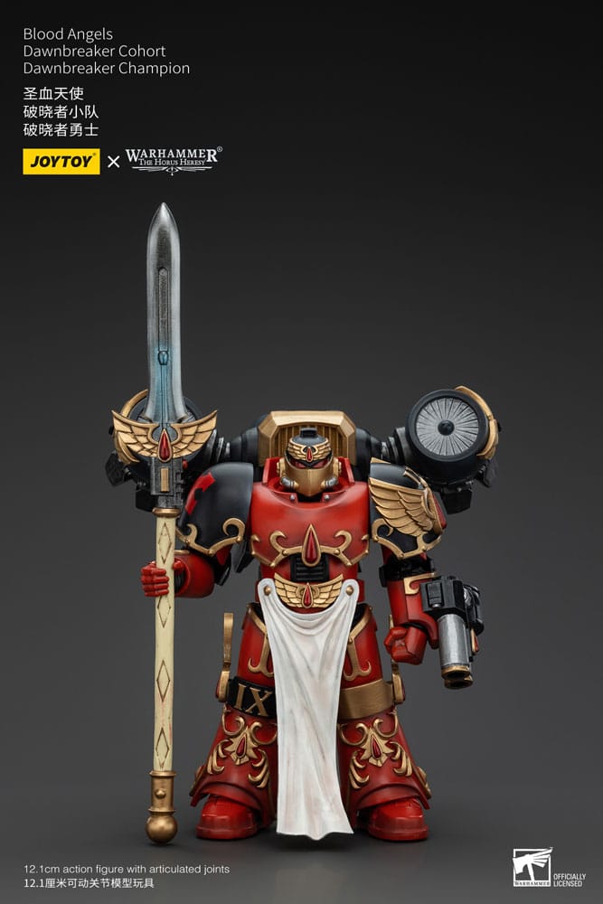 Warhammer The Horus Heresy Actionfigur 1/18 Blood Angels Dawnbreaker Cohort Dawnbreaker Champion 13 cm