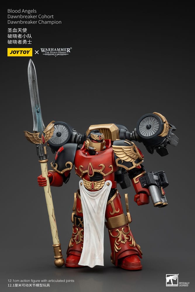 Warhammer The Horus Heresy Actionfigur 1/18 Blood Angels Dawnbreaker Cohort Dawnbreaker Champion 13 cm