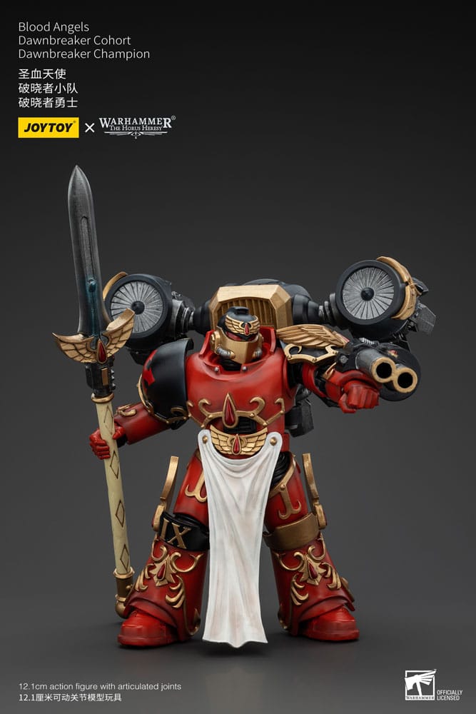 Warhammer The Horus Heresy Actionfigur 1/18 Blood Angels Dawnbreaker Cohort Dawnbreaker Champion 13 cm