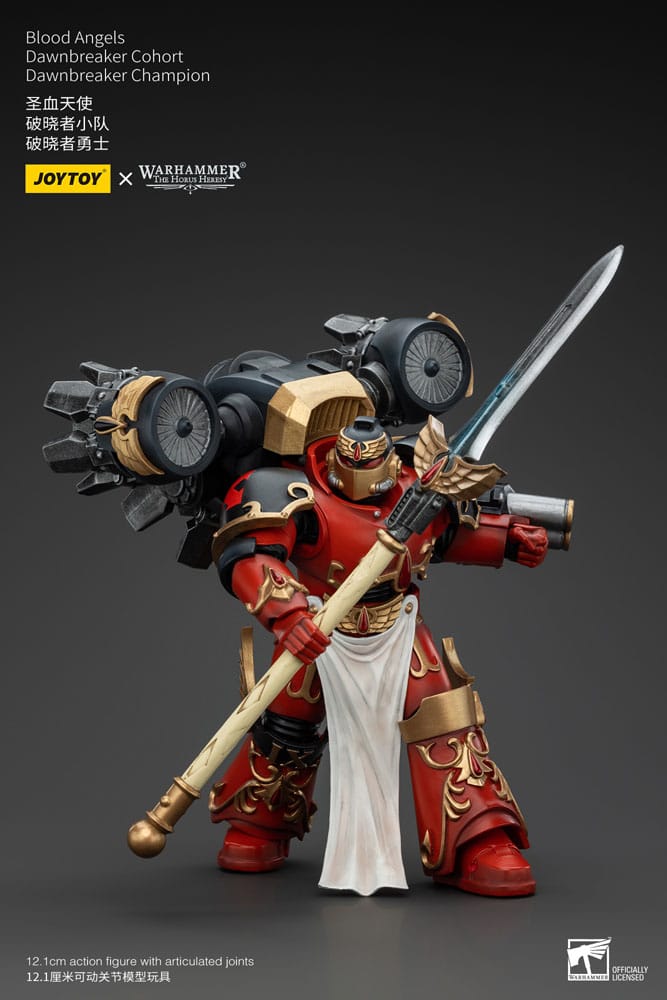 Warhammer The Horus Heresy Actionfigur 1/18 Blood Angels Dawnbreaker Cohort Dawnbreaker Champion 13 cm