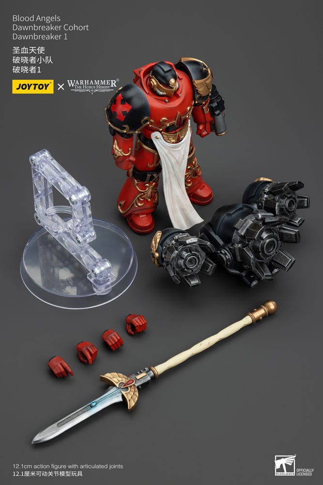 Warhammer The Horus Heresy Actionfigur 1/18 Blood Angels Dawnbreaker Cohort Dawnbreaker 1 13 cm