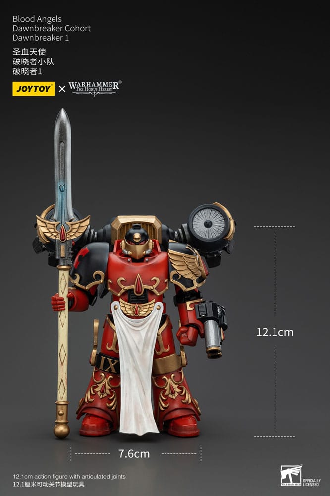 Warhammer The Horus Heresy Actionfigur 1/18 Blood Angels Dawnbreaker Cohort Dawnbreaker 1 13 cm