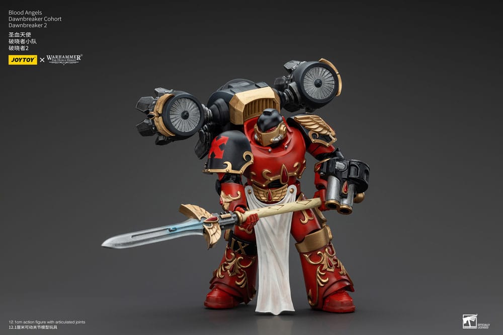 Warhammer The Horus Heresy Actionfigur 1/18 Blood Angels Dawnbreaker Cohort Dawnbreaker 2 13 cm