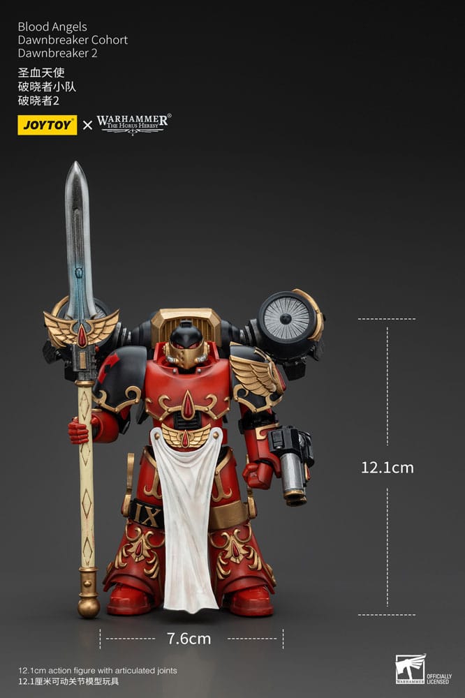 Warhammer The Horus Heresy Actionfigur 1/18 Blood Angels Dawnbreaker Cohort Dawnbreaker 2 13 cm