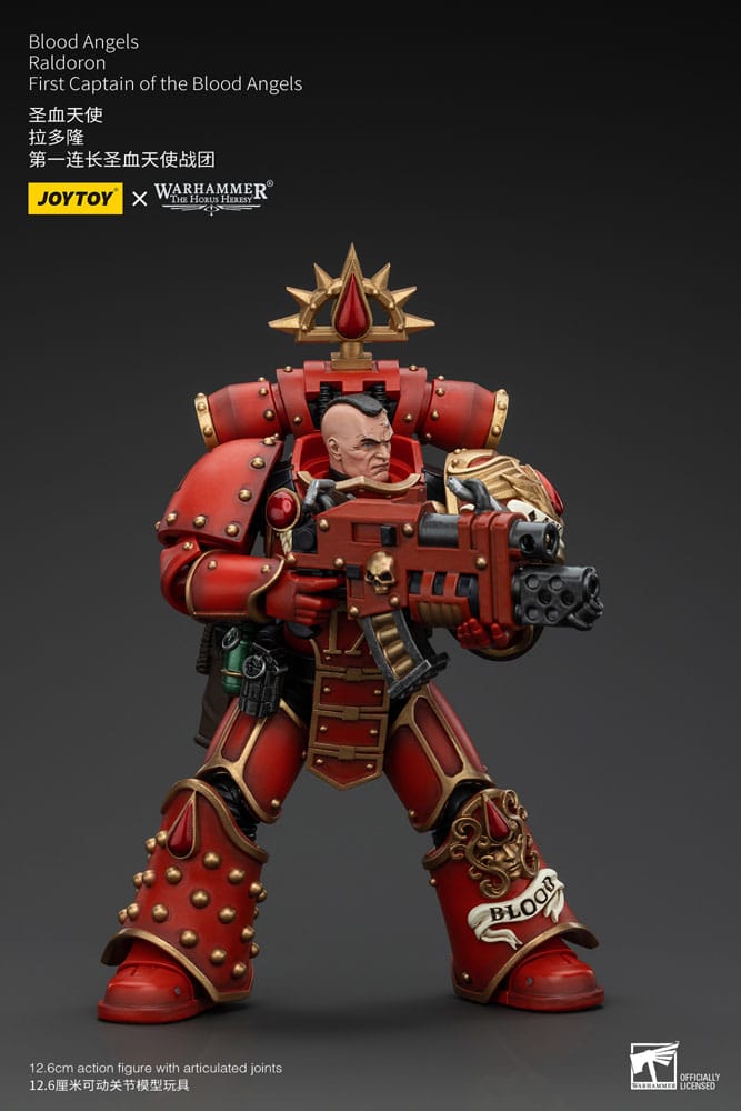 Warhammer The Horus Heresy Actionfigur 1/18 Blood Angels Raldoron First Captain of the Blood Angels 13 cm