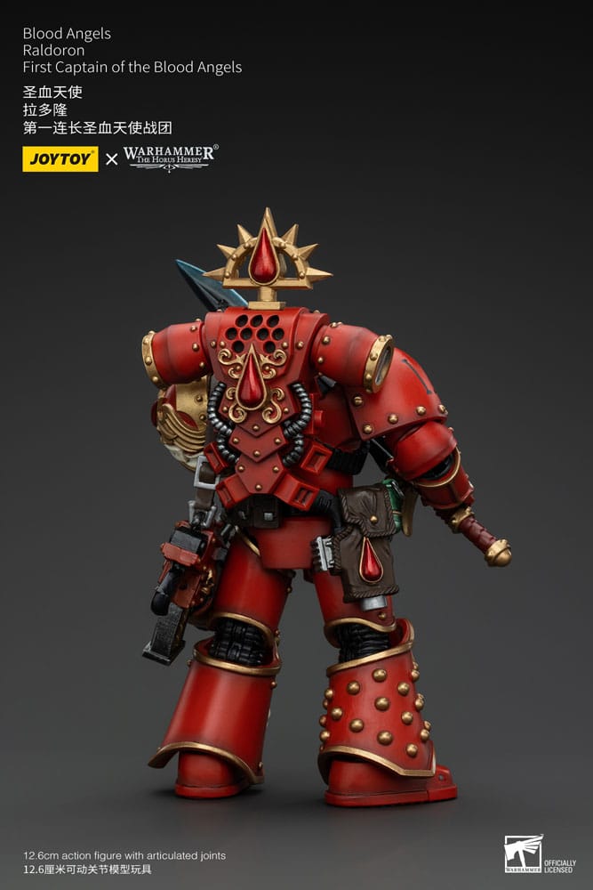 Warhammer The Horus Heresy Actionfigur 1/18 Blood Angels Raldoron First Captain of the Blood Angels 13 cm