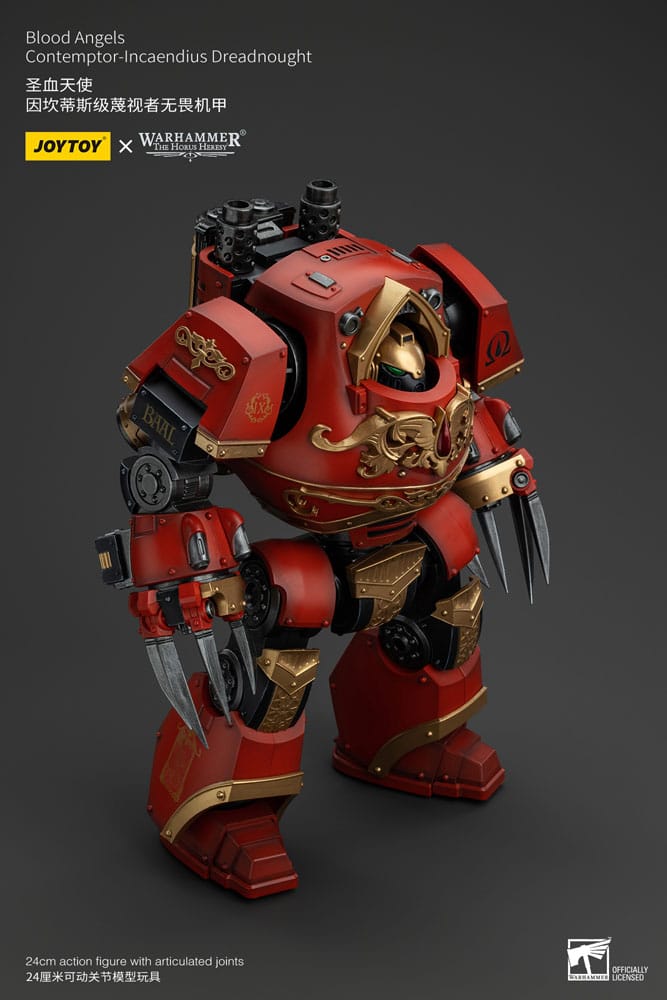 Warhammer The Horus Heresy Actionfigur 1/18 Blood Angels Contemptor-Incaendius Dreadnought 24 cm