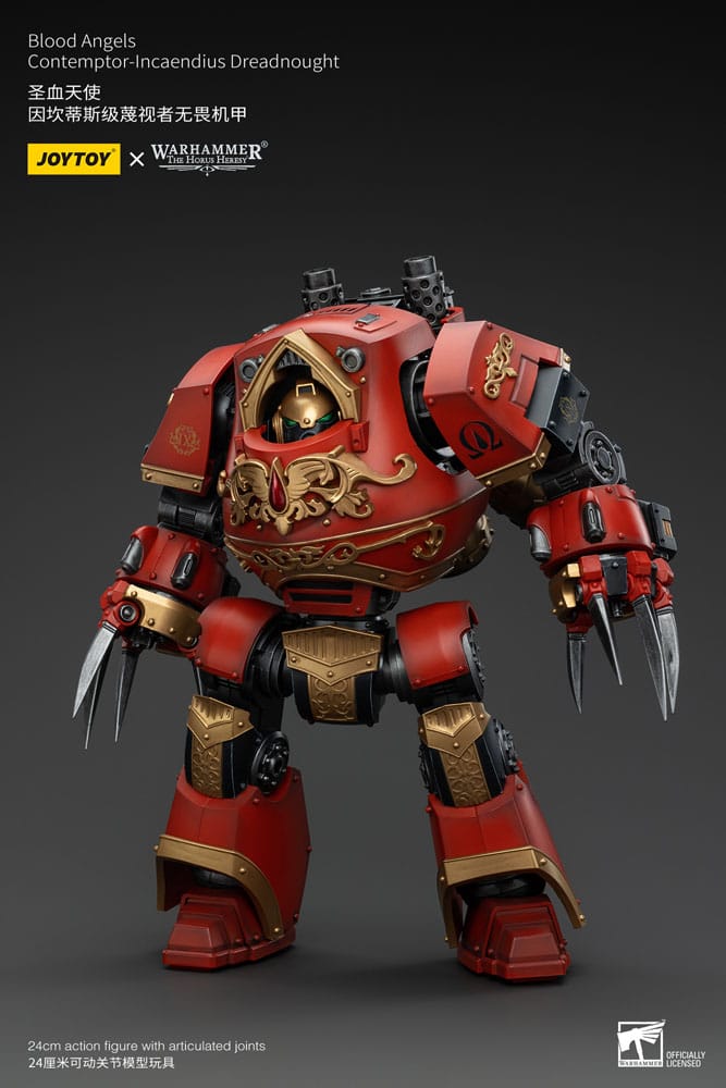 Warhammer The Horus Heresy Actionfigur 1/18 Blood Angels Contemptor-Incaendius Dreadnought 24 cm