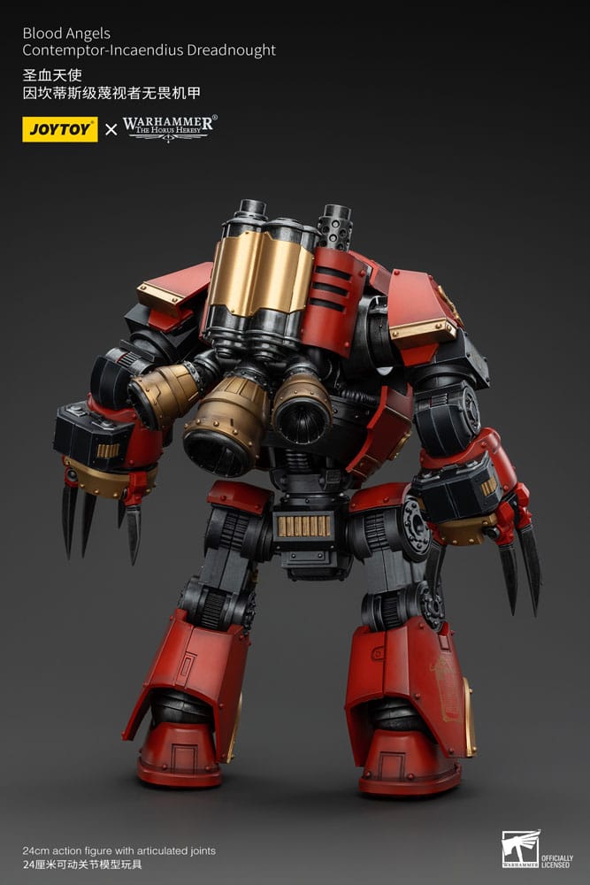 Warhammer The Horus Heresy Actionfigur 1/18 Blood Angels Contemptor-Incaendius Dreadnought 24 cm