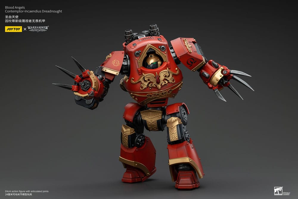 Warhammer The Horus Heresy Actionfigur 1/18 Blood Angels Contemptor-Incaendius Dreadnought 24 cm