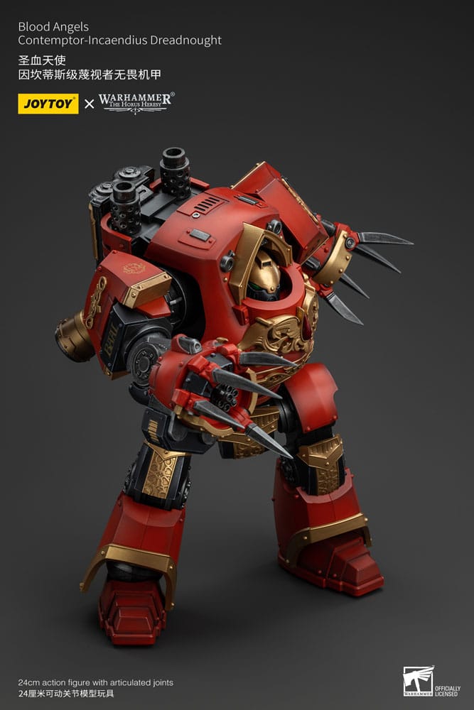 Warhammer The Horus Heresy Actionfigur 1/18 Blood Angels Contemptor-Incaendius Dreadnought 24 cm