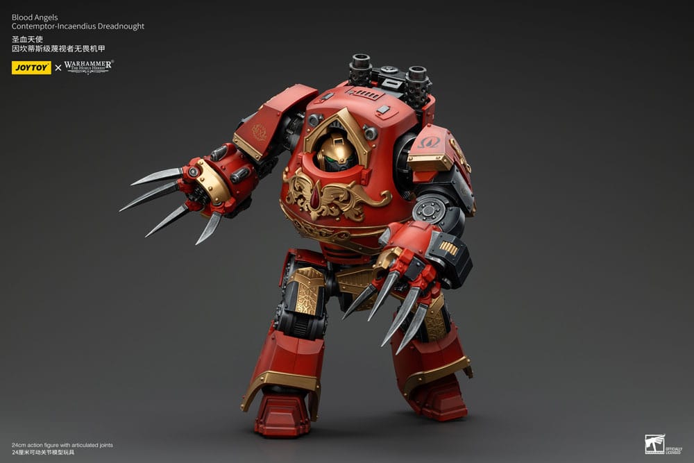 Warhammer The Horus Heresy Actionfigur 1/18 Blood Angels Contemptor-Incaendius Dreadnought 24 cm