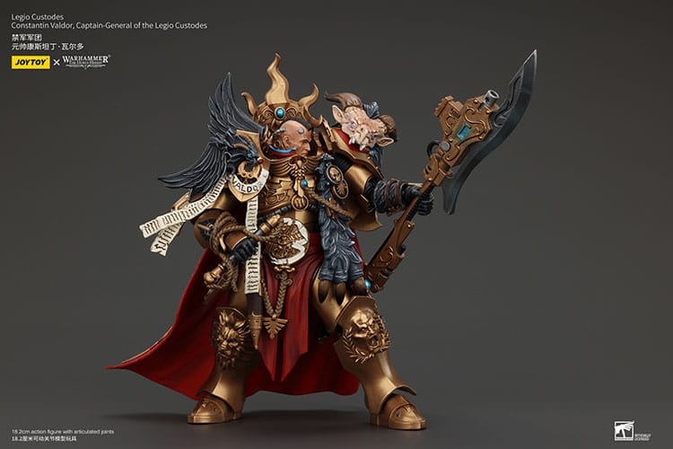 Warhammer The Horus Heresy Actionfigur Legio Custodes Constantin Valdor Captain-General of the Legio Custodes 25 cm