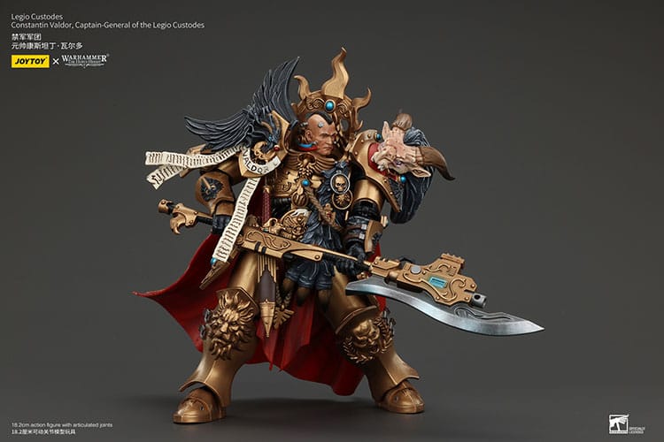 Warhammer The Horus Heresy Actionfigur Legio Custodes Constantin Valdor Captain-General of the Legio Custodes 25 cm