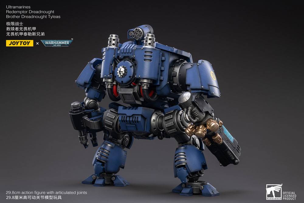 Warhammer 40k Actionfigur 1/18 Ultramarines Redemptor Dreadnought Brother Dreadnought Tyleas 30 cm